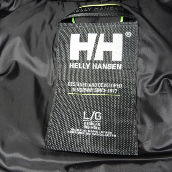 Helly Hansen Adore Puffy Parka Jacket Winter Coat Size L Black Insulated NEW - Picture 11 of 13